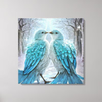 *~* Detailed Love Birds AP54 Art Winter