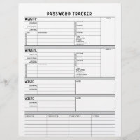 Detailed Password Tracker with 2-Step Verification