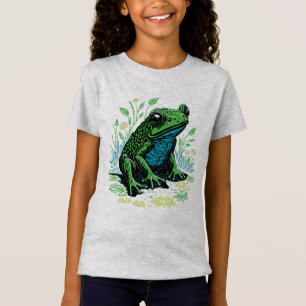 Detailed Pond Frog T-Shirt