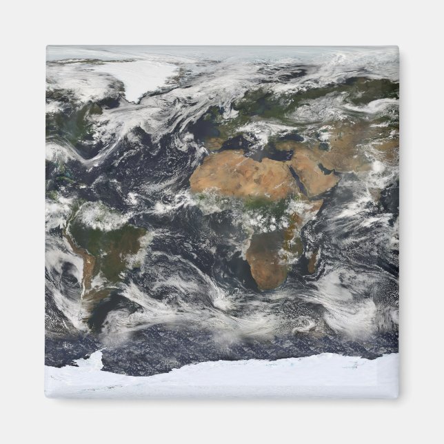 Detailed satellite view of Earth Magnet (Front)