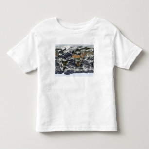Detailed satellite view of Earth Toddler T-Shirt