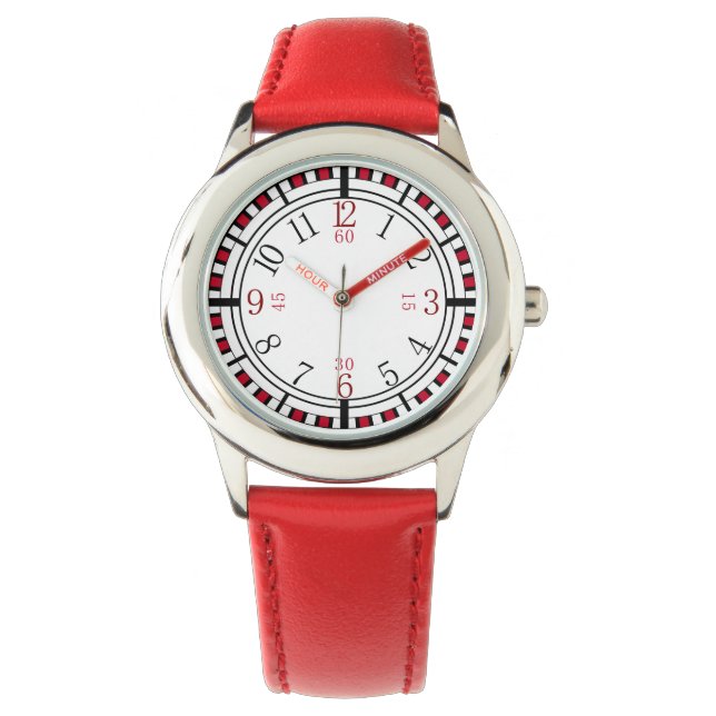 Detailed watch face in different colours (Front)