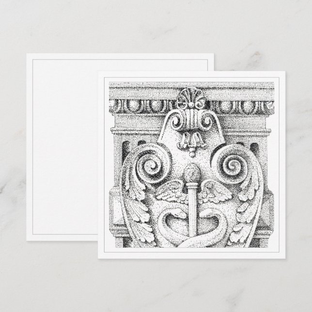 DETAILS 5.25" Square Flat Card (Front/Back)