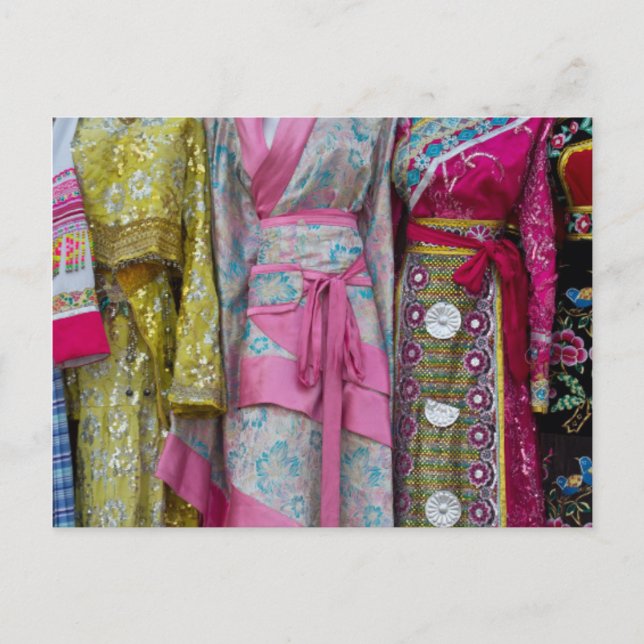 Details and Patterns of some of the Dresses Postcard (Front)