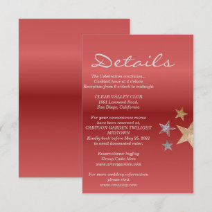 Details  card rose gold