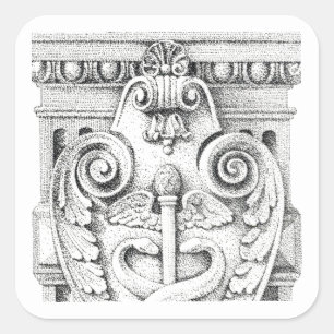 DETAILS Large Square Stickers