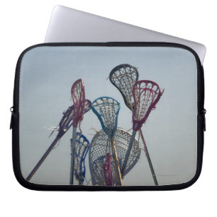 Details of Lacrosse game Laptop Sleeve