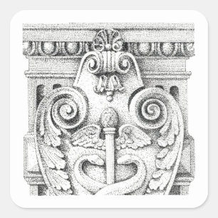 DETAILS Small Square Stickers