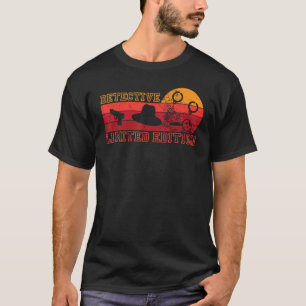 Detective Adition Retro Spy Investigator Job Desi T-Shirt