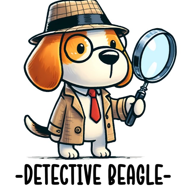 Detective Beagle T-Shirt (Creator Uploaded)