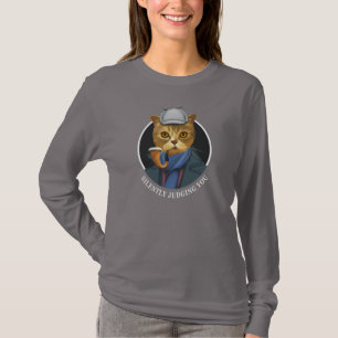 Detective Cat - Silently Judging You T-Shirt