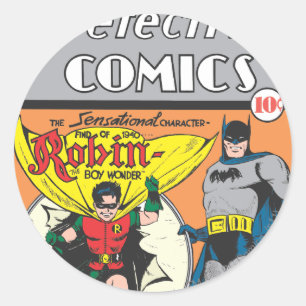 Detective Comics #38 Classic Round Sticker