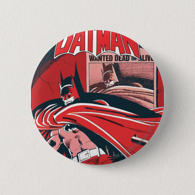 Detective Comics #546 6 Cm Round Badge (Front)