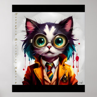 Detective Conin from Tabbykin Detective Agency Poster