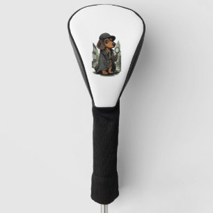 Detective Dachshund – Mystery Solving Dog Golf Head Cover