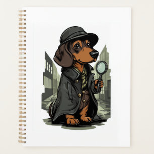 Detective Dachshund � Mystery Solving Dog Planner
