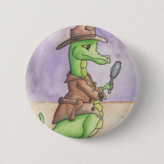 Detective Draco 6 Cm Round Badge