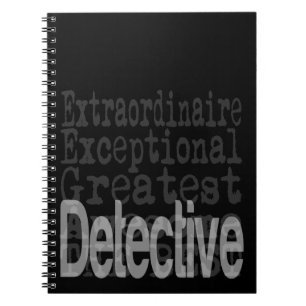 Detective Extraordinaire Notebook