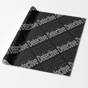 Detective Extraordinaire Wrapping Paper