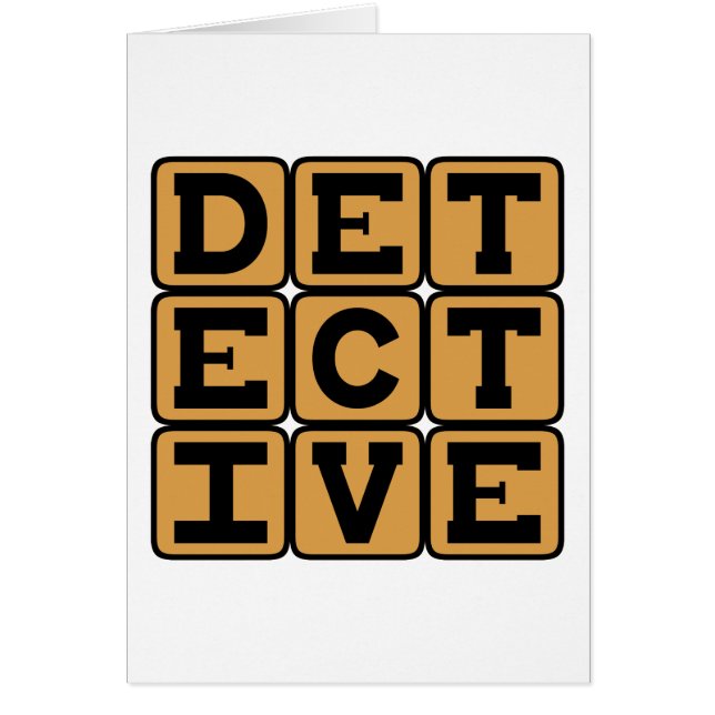 Detective, Hard-Boiled Gumshoe (Front)