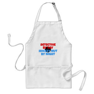 Detective Hockey Fanatic Standard Apron