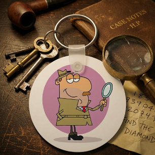 Detective Key Ring