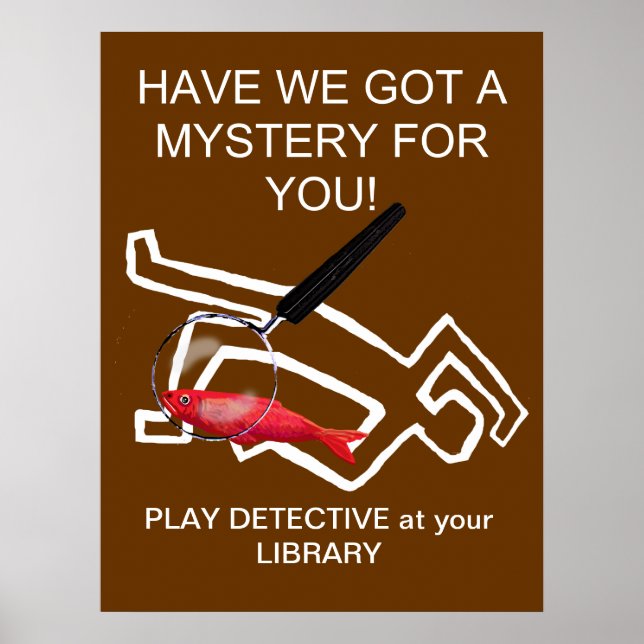 Detective novels poster (Front)
