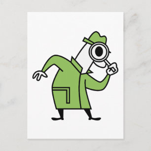 Detective Postcard