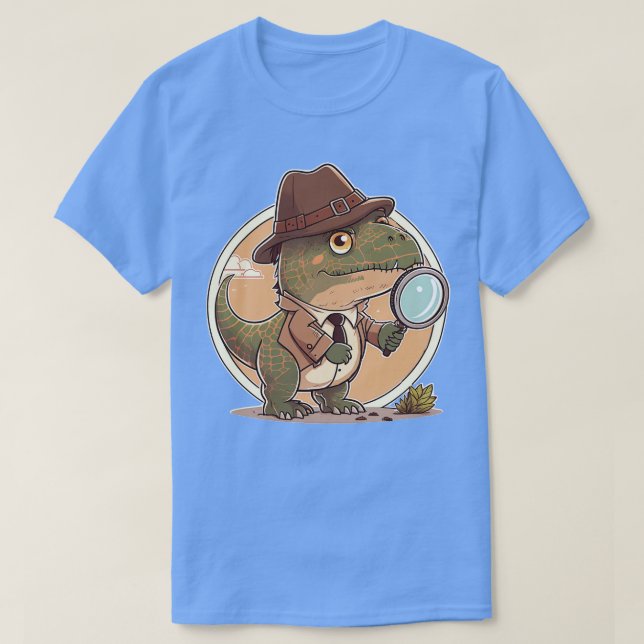 Detective TRex T-Shirt (Design Front)