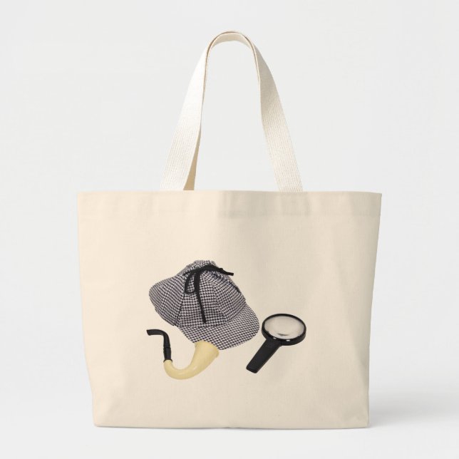 DetectiveKit082009 Large Tote Bag (Front)