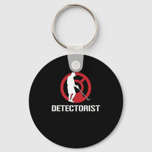 Detectorist Metal Sensor Treasure Hunters Gift Key Ring
