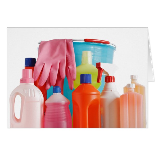detergent bottles and bucket (Front Horizontal)