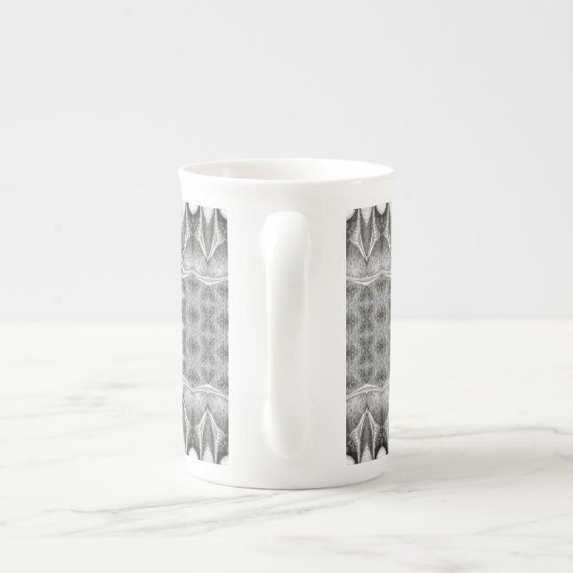 DETERIORATION OF MIND OVER MATTER BONE CHINA MUG (Back)