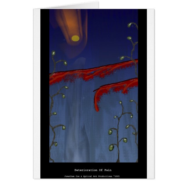 Deterioration Of Pain Card (Front)