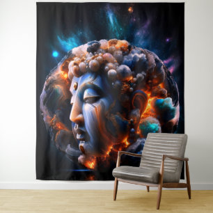 Determination Buddha Tapestry