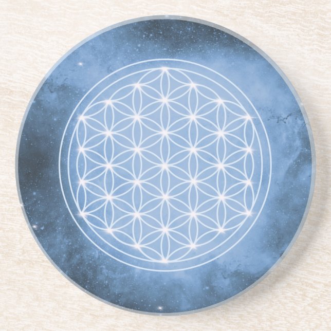 Determination – Flower of Life Coaster (Front)