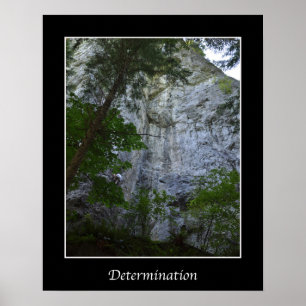 Determination Inspiration Wall Poster