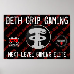 Deth Grip Gaming Poster