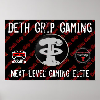 Deth Grip Gaming Poster