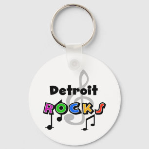 Detoit Rocks Key Ring