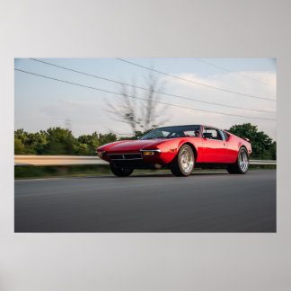 Detomaso Pantera Poster