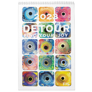 DETOUR 2023 Calendar of art and gratitude