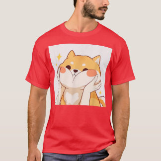 Detour s Kawaii Ramen Anime Dog Corgi Japanese Noo T-Shirt