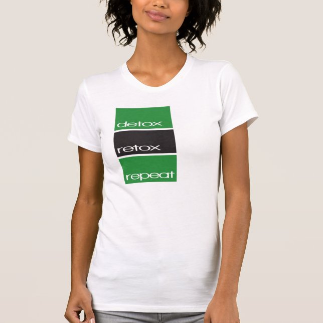detox retox repeat tee (Front)