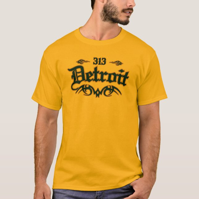 Detroit 313 T-Shirt (Front)
