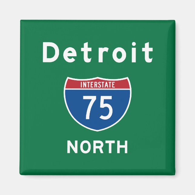 Detroit 75 magnet (Front)