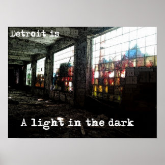 Detroit - A Light in the Dark Poster