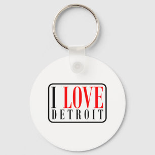Detroit, Alabama Key Ring