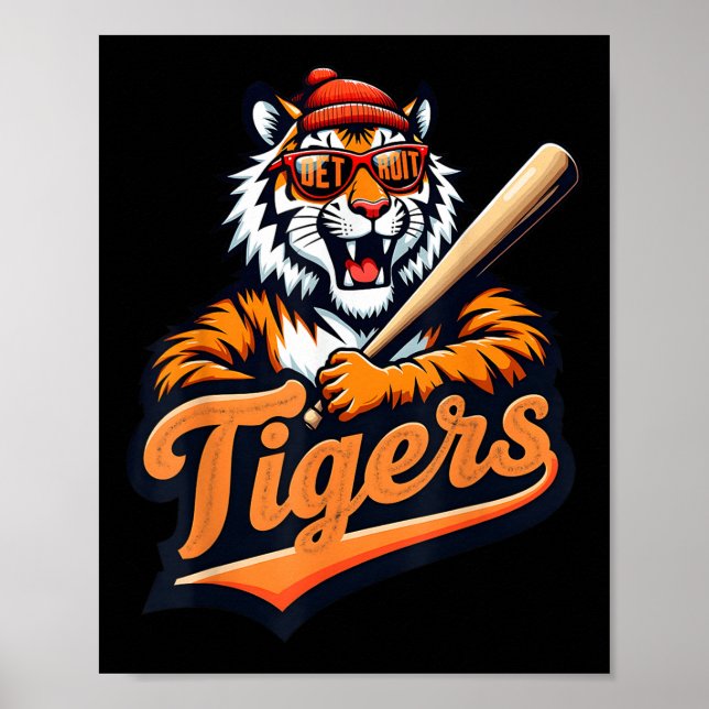 Detroit Apparel For Men Women And Kids  Poster (Front)