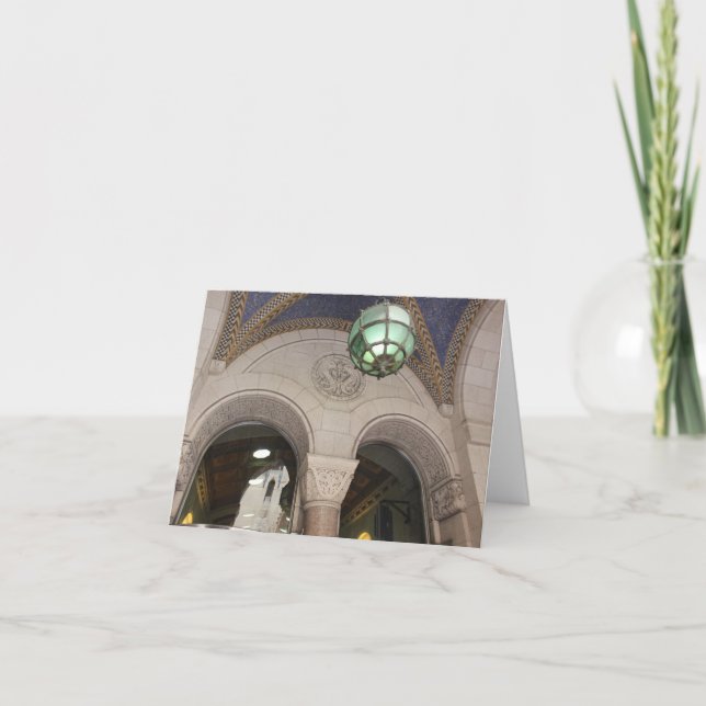 Detroit Architecture - Buhl Building Note card (Front)